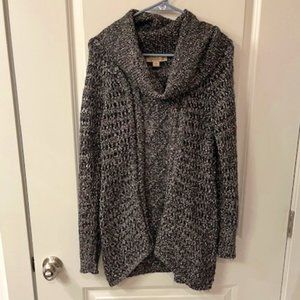 Nine West Vintage America Tunic Cowl Sweater Sz Sm ~Oversized See Measurements ~